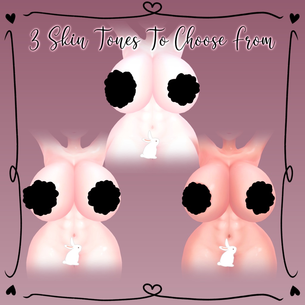 「ダリア」Goth Lolita Body Makeup Texture Set 缩略图 7