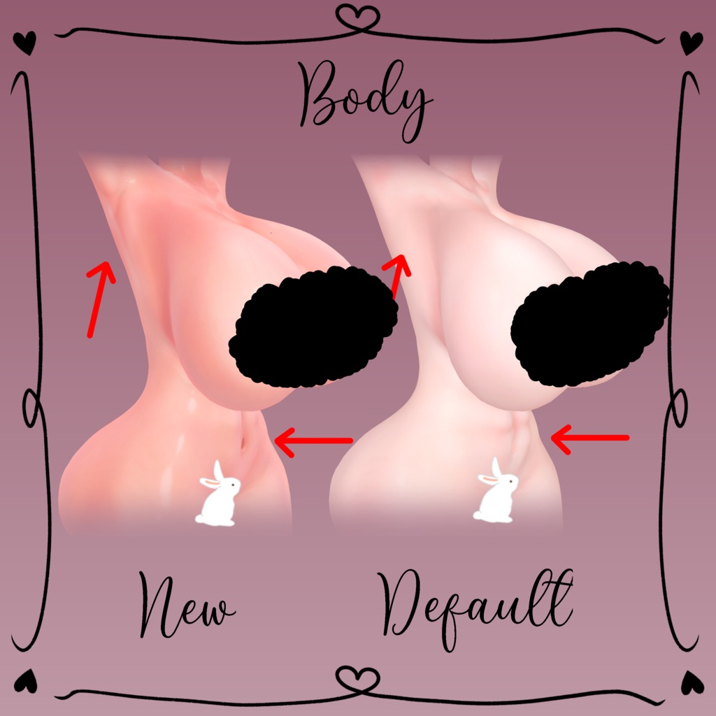 「ダリア」Goth Lolita Body Makeup Texture Set 缩略图 5