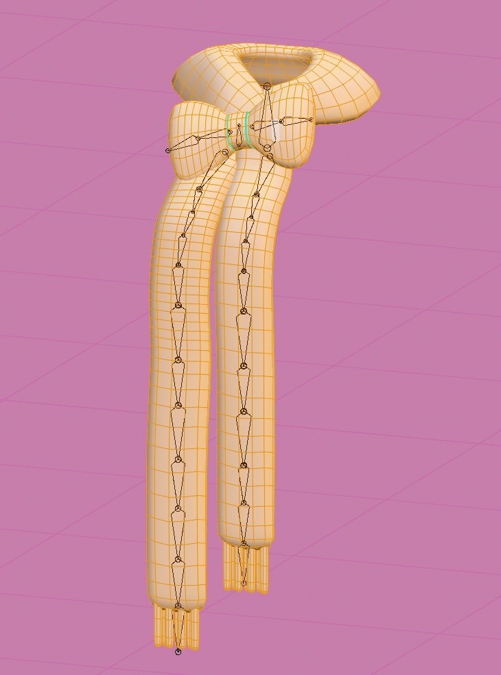 「ロリタ マフラー セット」 Lolita Muffler Set ❄️ 3D Model Unitypackage Christmas 2023