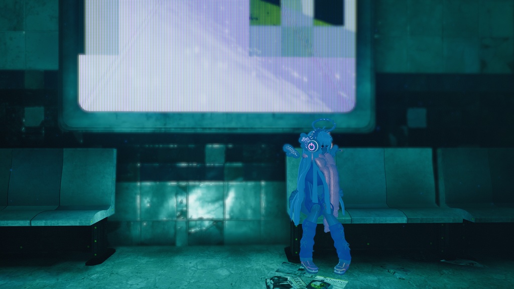 「デジメイド」 DIGITAL MAID Outfit Set 🎀 3D Model Unitypackage VRChat