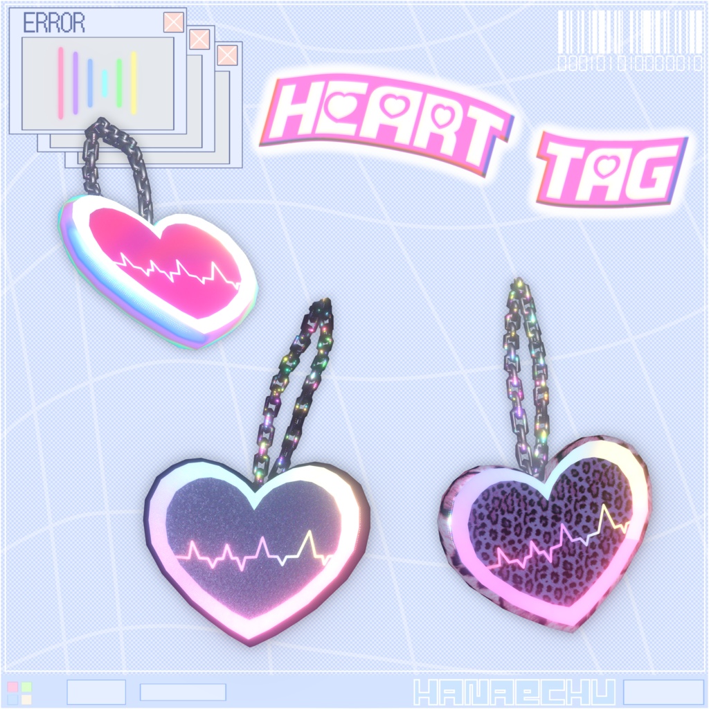 「デジメイド」 DIGITAL MAID Outfit Set 🎀 3D Model Unitypackage VRChat