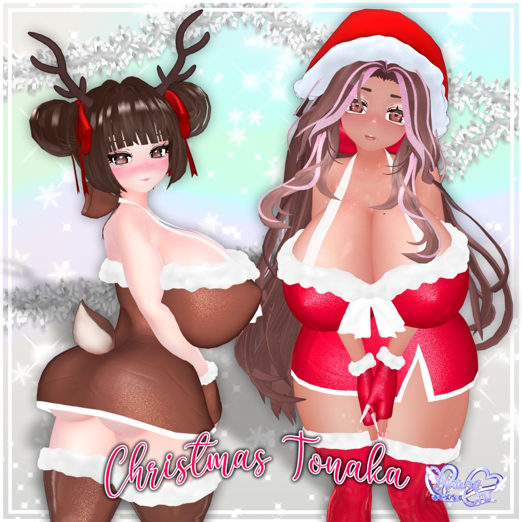 「ダリア」Christmas Tonaka Outfit Set クリスマストナカイ衣装セット 