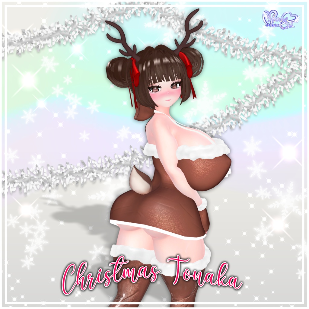 「ダリア」Christmas Tonaka Outfit Set クリスマストナカイ衣装セット