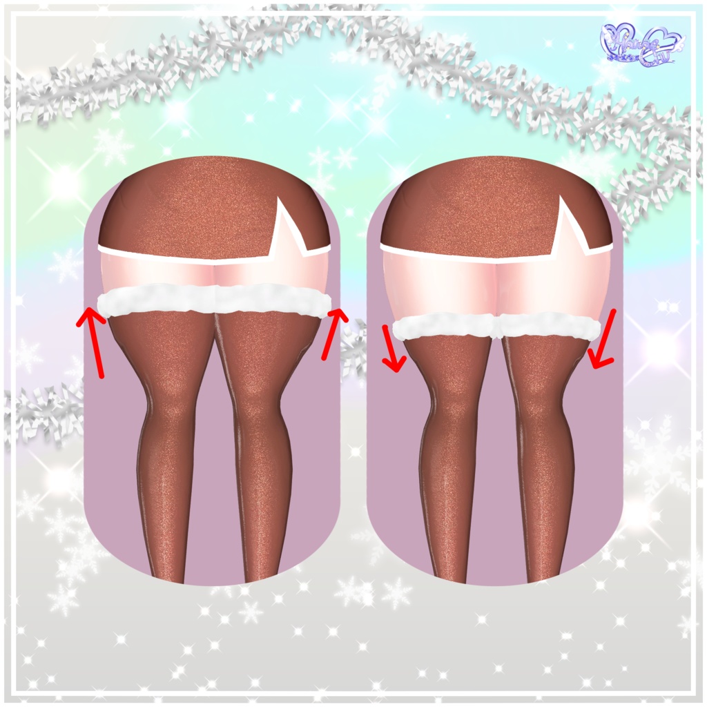 「ダリア」Christmas Tonaka Outfit Set クリスマストナカイ衣装セット