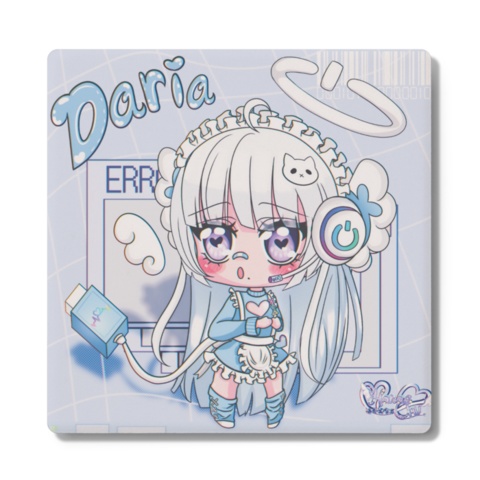 「ダリア デジメイド」 コースター Daria Digimaid Coaster