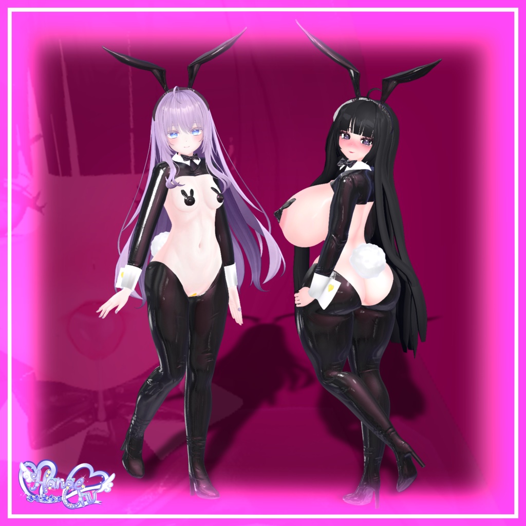 Reverse Bunnysuit - 逆バニースーツ 3D Model Unitypackage