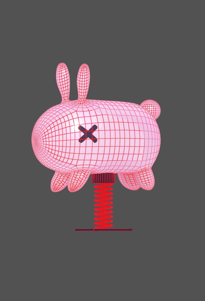 Bunny Ride スプリング遊具