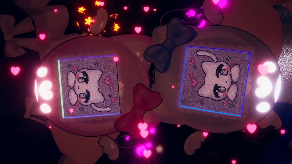 「ポケットペット」天使界隈 キーホルダーアクセサリー  オリジナルの3Dモデル Unitypackage