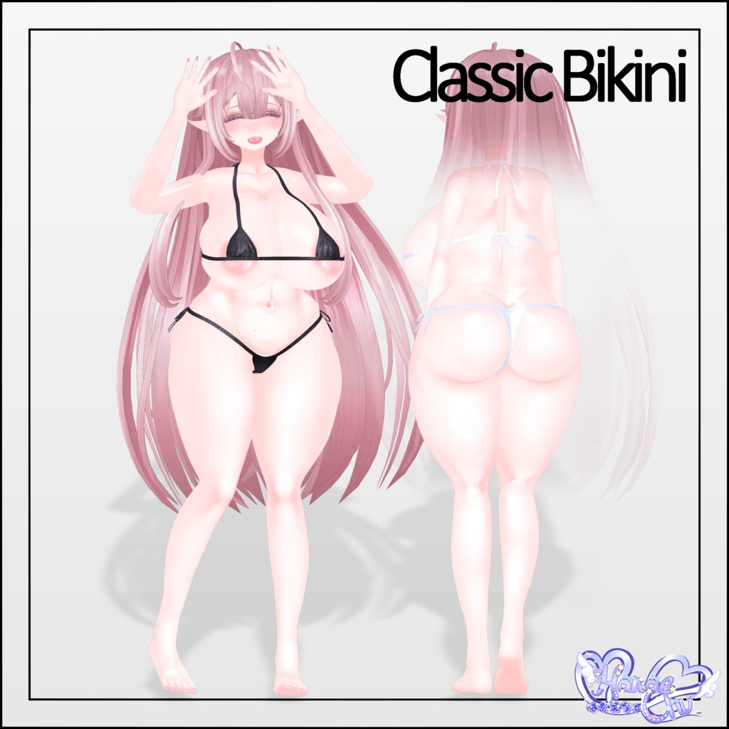 「伊邪那美」Classic Bikini Original 3D model Unitypackage