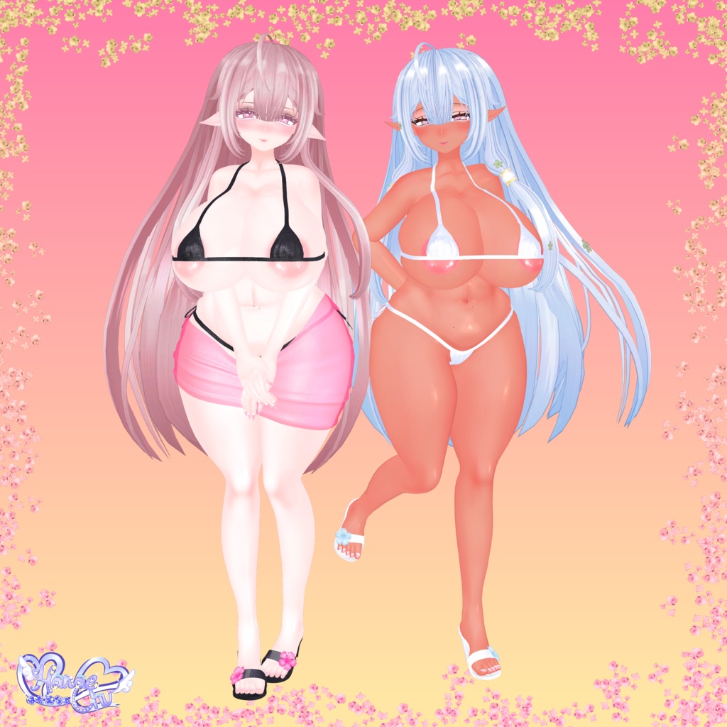 「伊邪那美」Classic Bikini Original 3D model Unitypackage