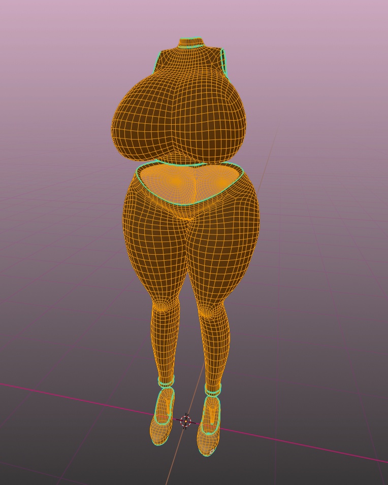 「伊邪那美2.0向け」Daily Fit Original 3D model Unitypackage