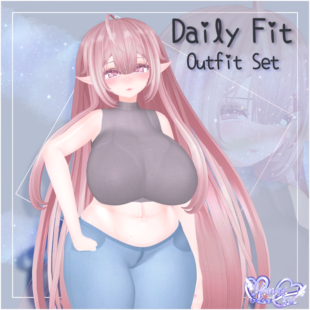 「伊邪那美」Daily Fit Original 3D model Unitypackage