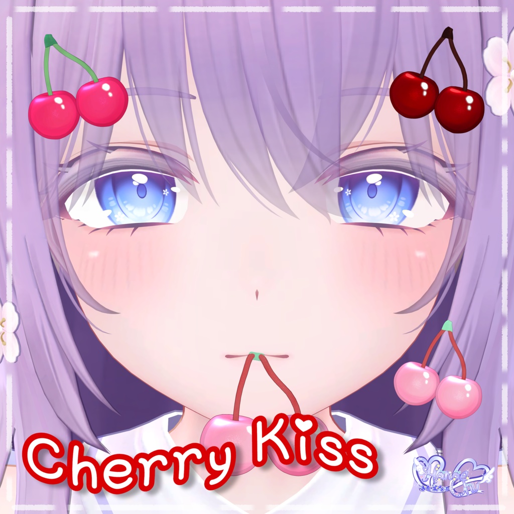 【PB対応】 チェリー キス Cherry Kiss 3D Model Unitypackage VRChat