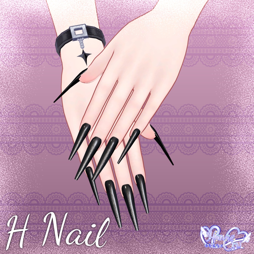 「愛莉」 HNail - French Nailz フレンチネイル Coffin Style Gel Nails Modular Avatar