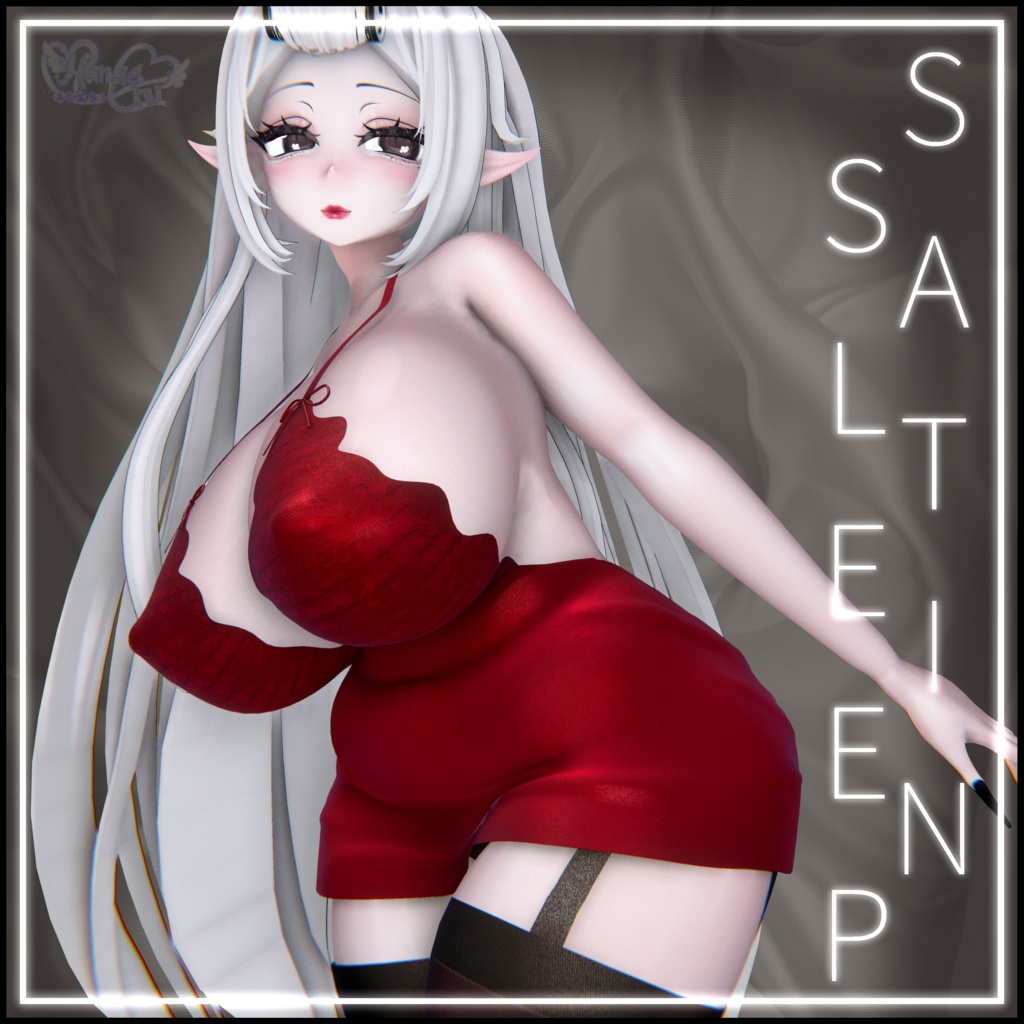 「伊邪那美」SATIN SLEEP WEAR サテンルームウェア VRChat Modular Avatar対応 Unitypackage