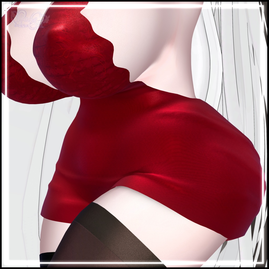 「伊邪那美」SATIN SLEEP WEAR サテンルームウェア VRChat Modular Avatar対応 Unitypackage