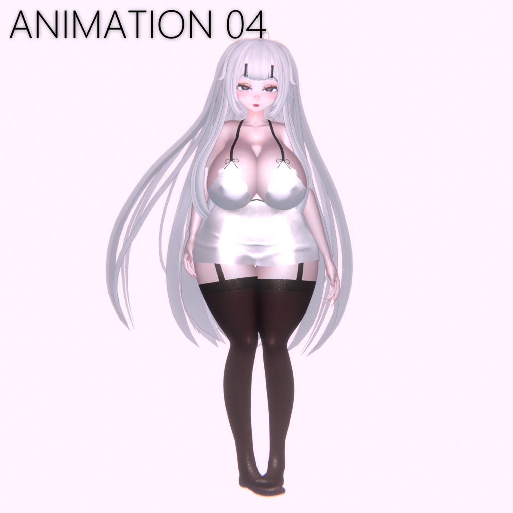 「伊邪那美」4個 Pose Animation Set
