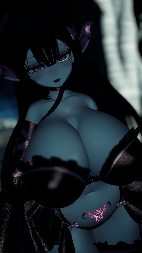 「伊邪那美」 Frilly Fever フリルフィーバー 衣装 セット VRChat Modular Avatar対応 Unitypackage