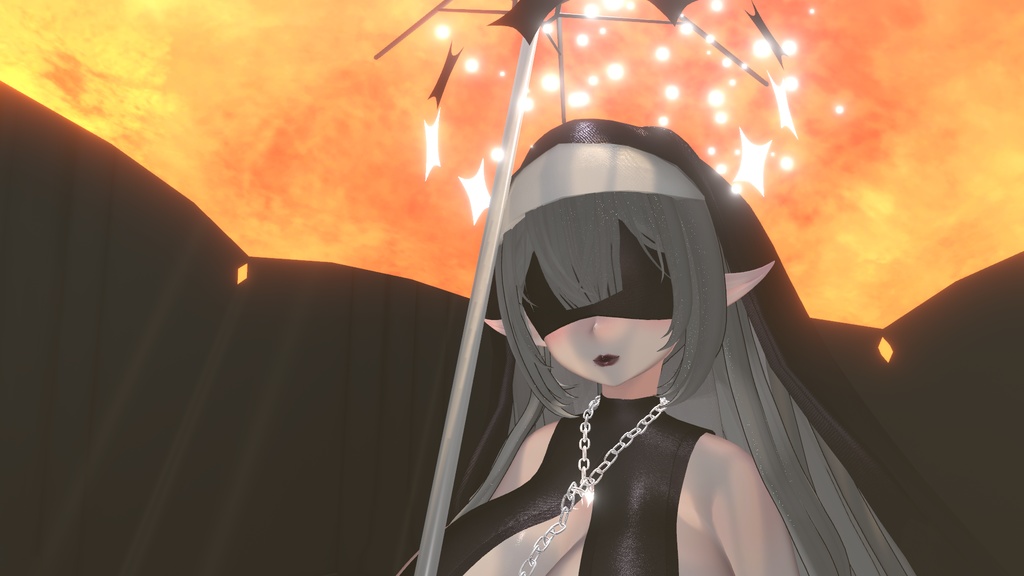 「伊邪那美」サキュバス シスター VRChat Modular Avatar対応 Unitypackage