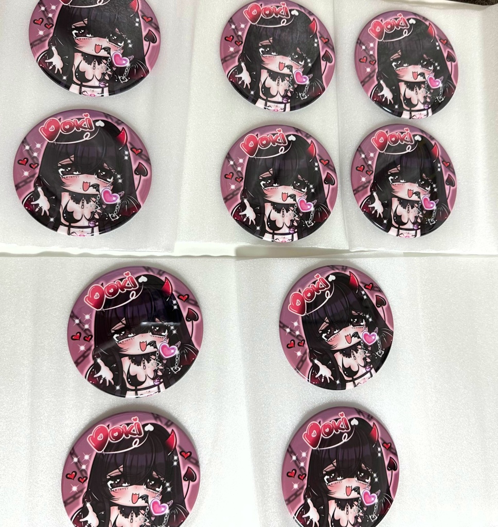 「ドキドキカフェ」リアル 缶バッジ