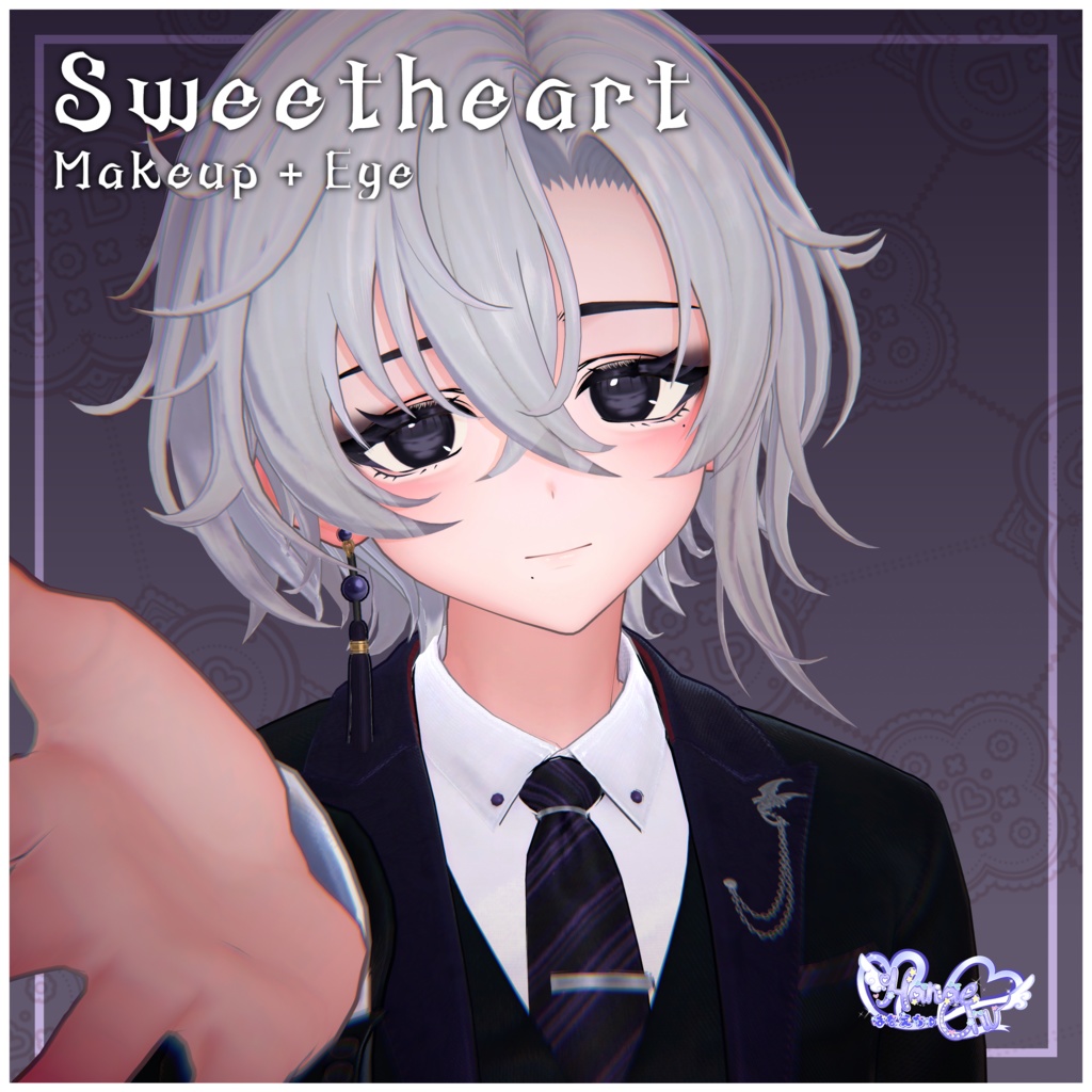 「墨惺」 BOKUSEI Sweetheart Makeup & Eye Texture Set + Body ほくろ