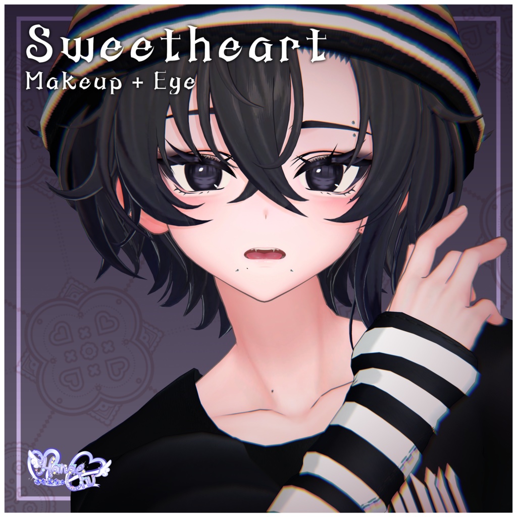 「墨惺」 BOKUSEI Sweetheart Makeup & Eye Texture Set + Body ほくろ