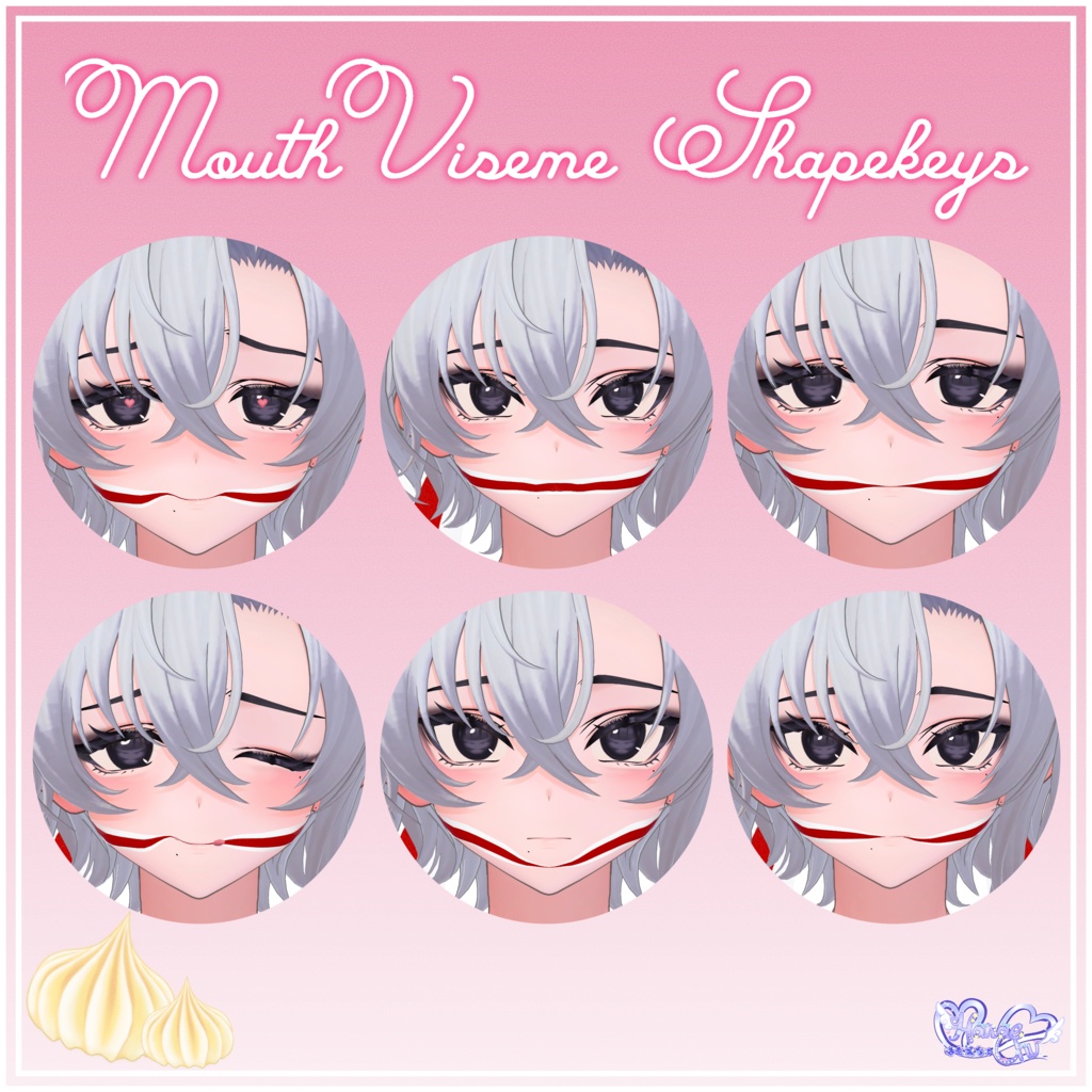 「墨惺/PLUSHEAD」Men's Giftwrap Outfit メンズ の ギフトラップ リボン衣装セット VRChat Modular Avatar対応 Unitypackage