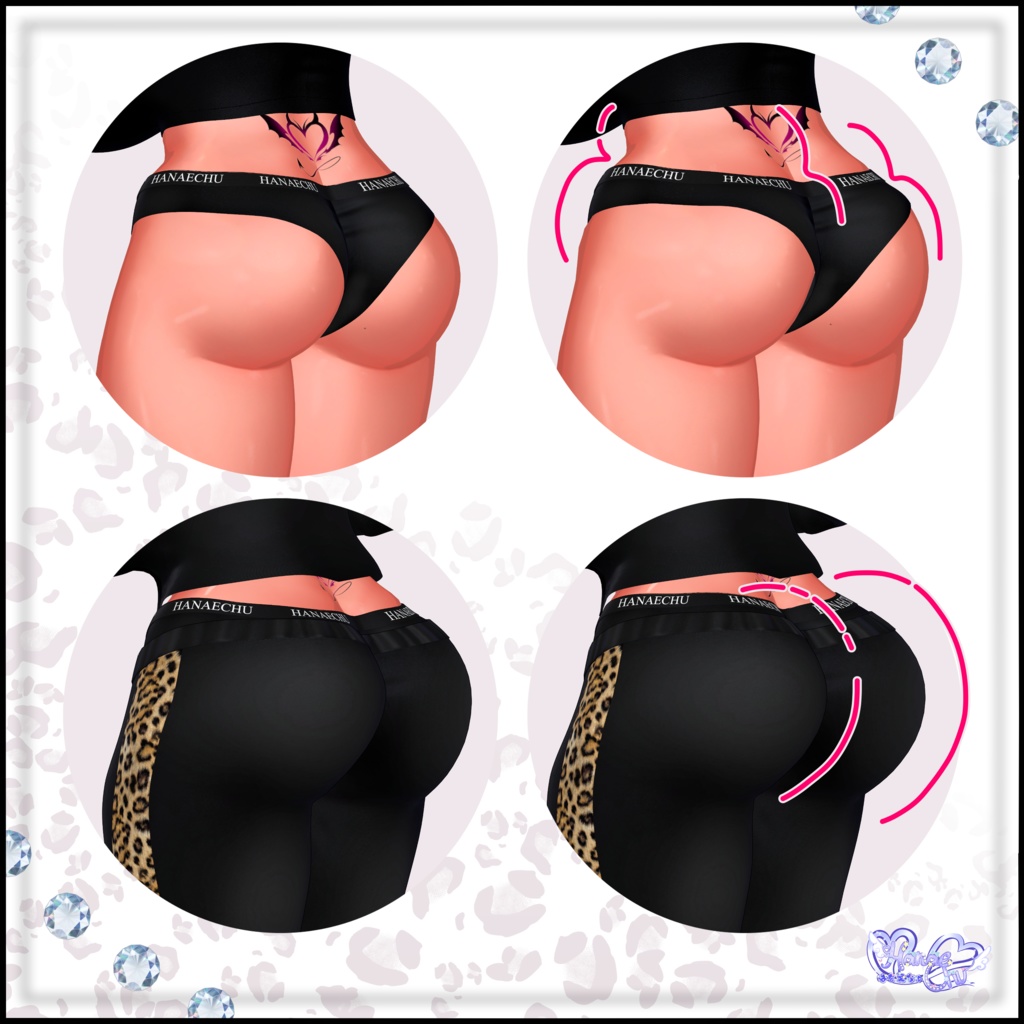 「伊邪那美」マジカワ ギャルジャージー  Majikawa Gyaru Tracksuit 衣装セット VRChat Modular Avatar対応 Unitypackage