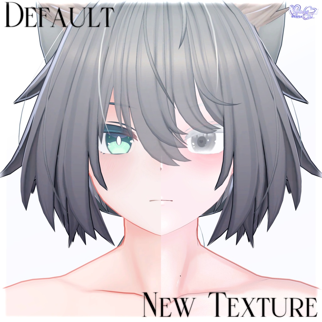 【 +Head 】Healthy Body Texture Set 健康的な肌テクスチャセット