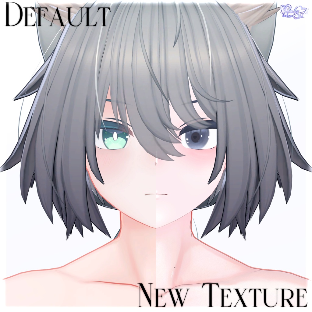 【 +Head 】Healthy Body Texture Set 健康的な肌テクスチャセット