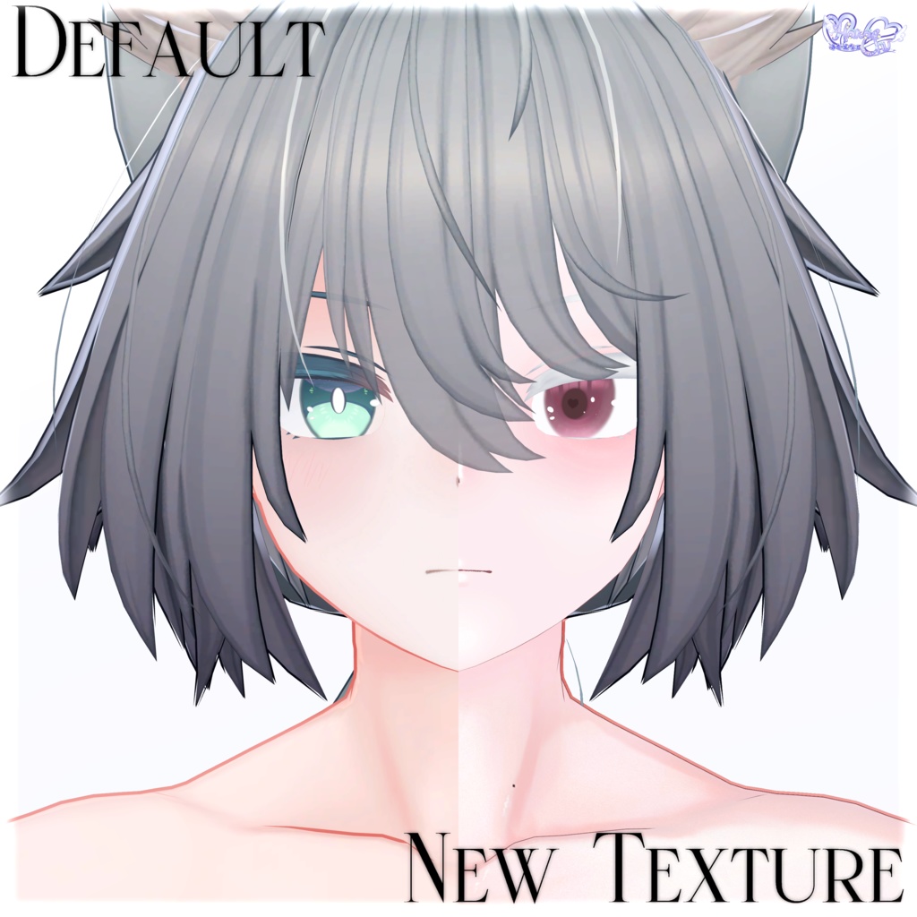 【 +Head 】Healthy Body Texture Set 健康的な肌テクスチャセット