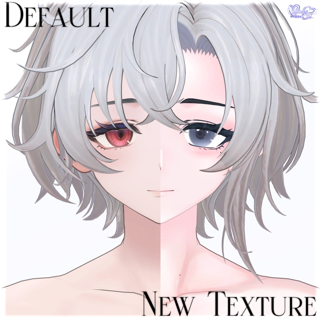 【 +Head 】Healthy Body Texture Set 健康的な肌テクスチャセット