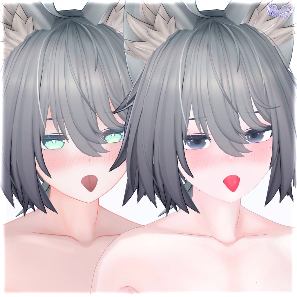 【 +Head 】Healthy Body Texture Set 健康的な肌テクスチャセット