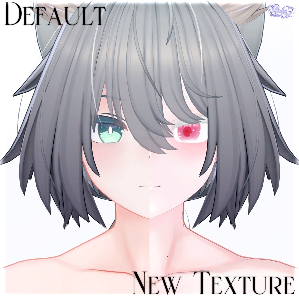 【 +Head 】Healthy Body Texture Set 健康的な肌テクスチャセット