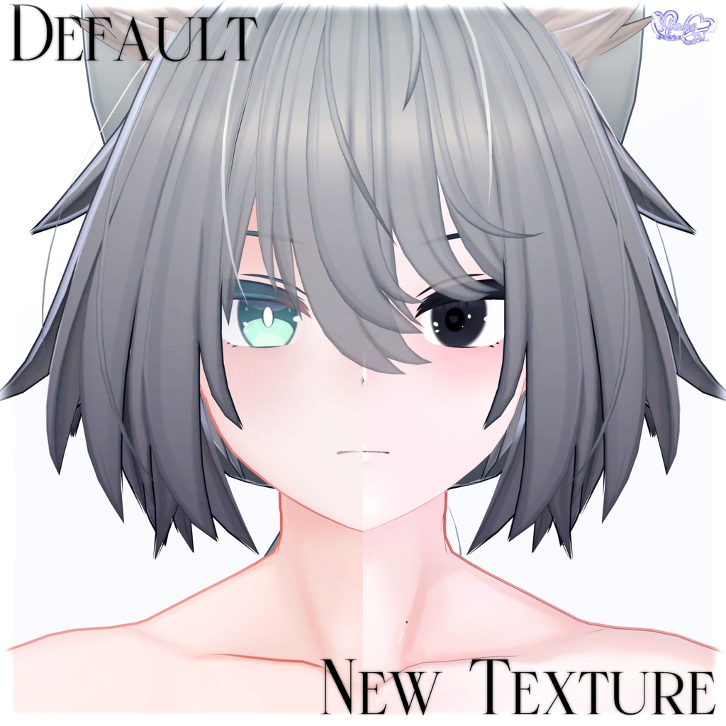 【 +Head 】Healthy Body Texture Set 健康的な肌テクスチャセット