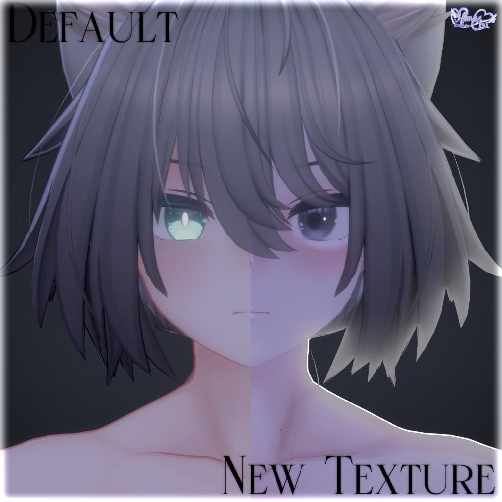 【 +Head 】Healthy Body Texture Set 健康的な肌テクスチャセット