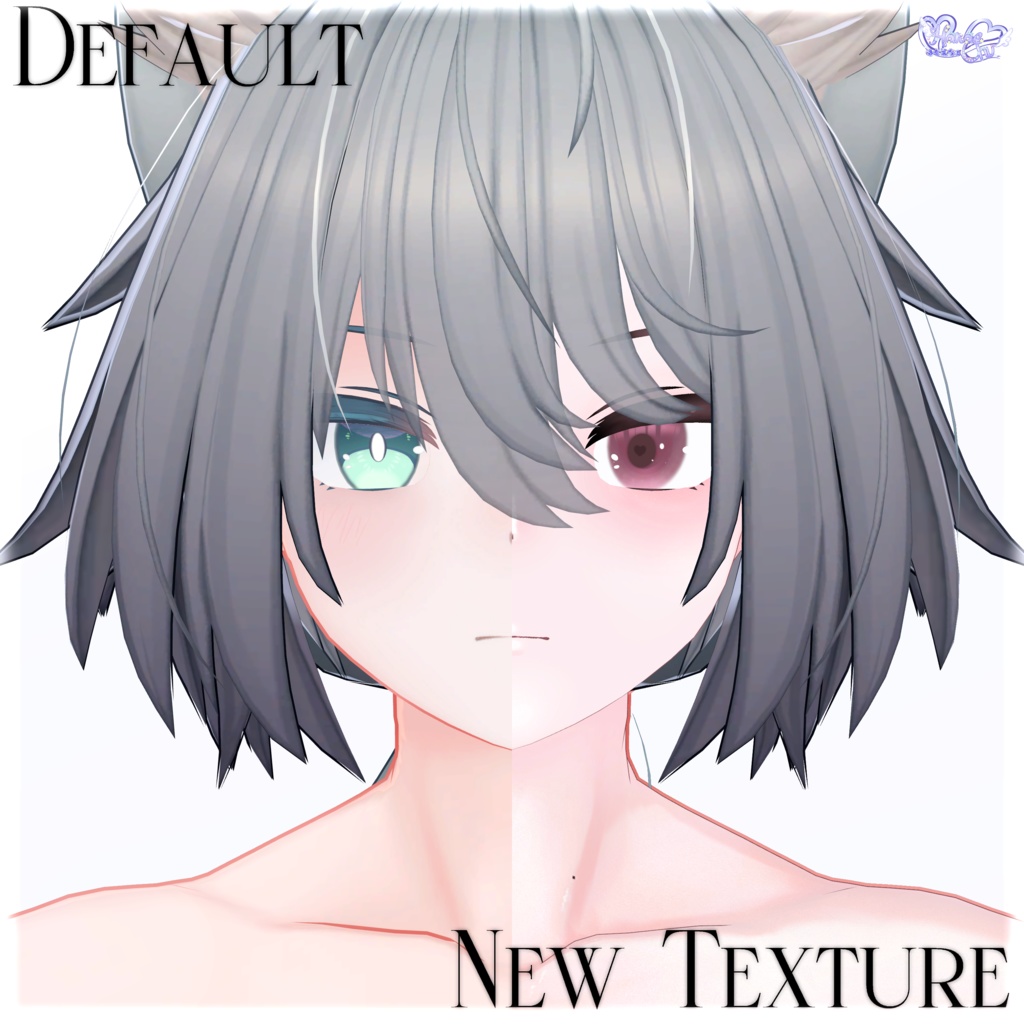 【 +Head 】Healthy Body Texture Set 健康的な肌テクスチャセット