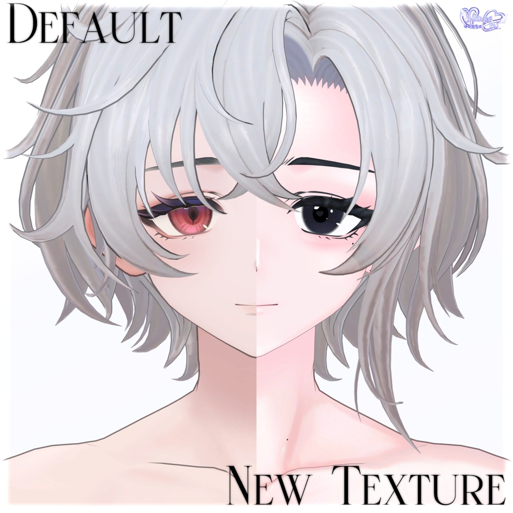 【 +Head 】Healthy Body Texture Set 健康的な肌テクスチャセット