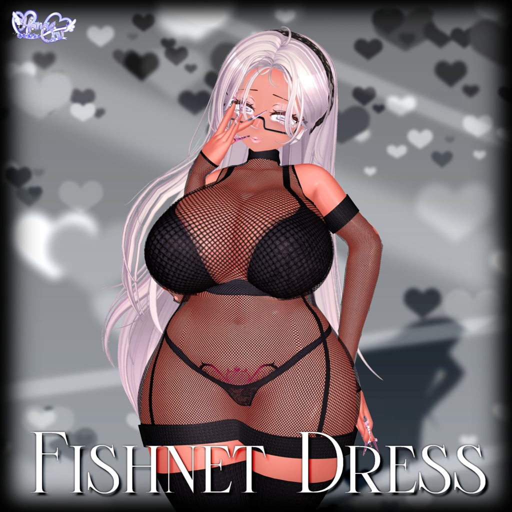 Fishnet Dress Set フィッシュネットドレス 「伊邪那美」