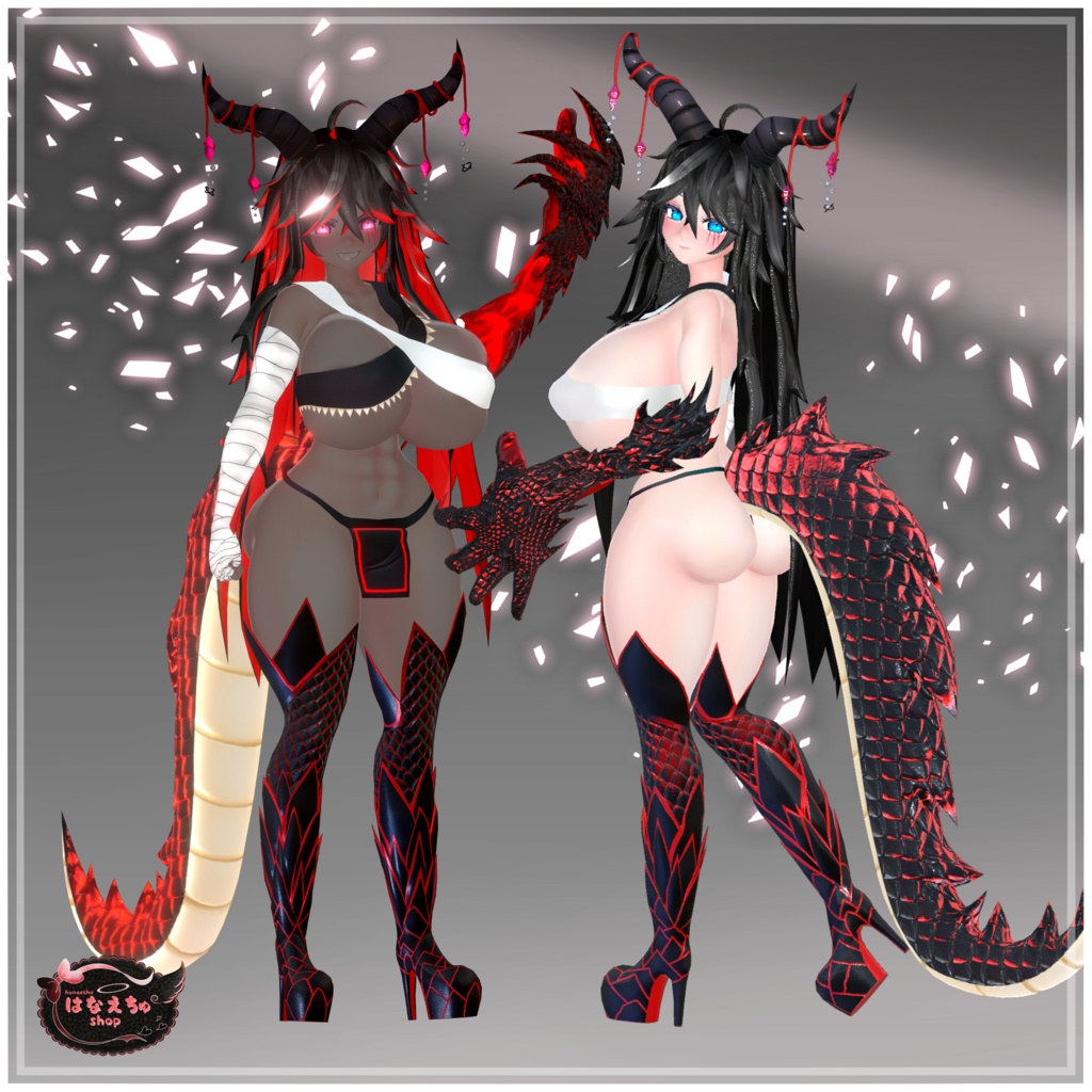 Dragon Outfit Set なんか見たことあるドラゴン衣装 「伊邪那美」