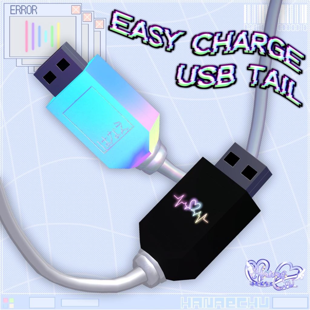 「電脳メイド」 アイテムセット Digi Maid Item Set VRChat Unitypackage