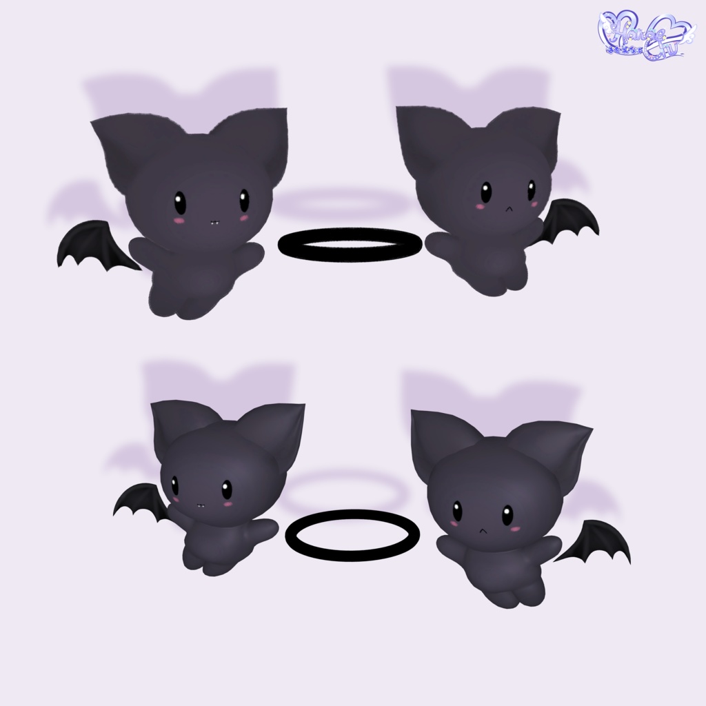 Bunny x Devil Kitty Halo うさぎ × デビルキティヘイロー