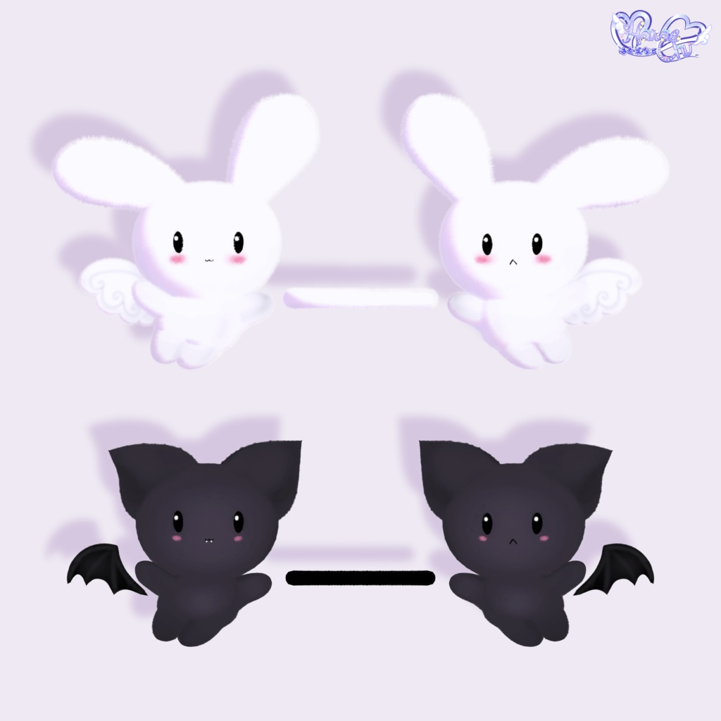 Bunny x Devil Kitty Halo うさぎ × デビルキティヘイロー