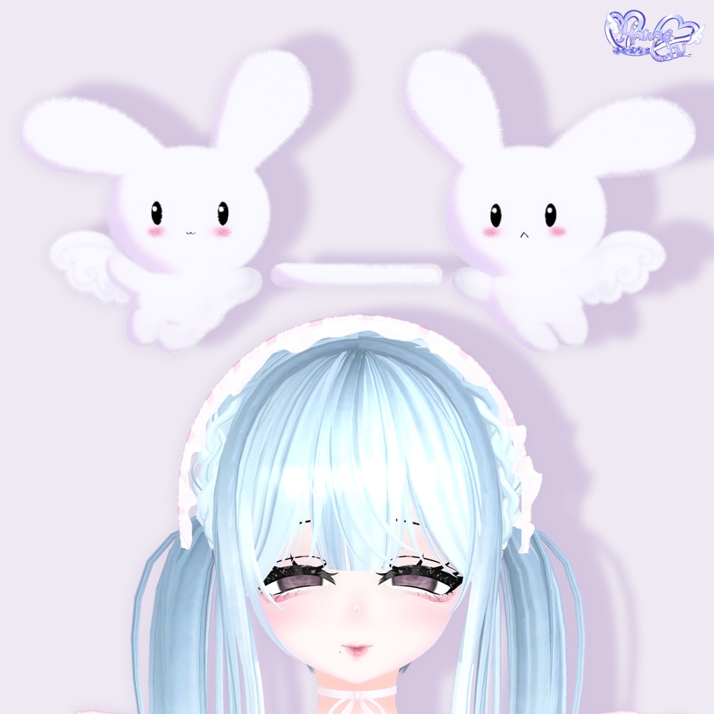 Bunny x Devil Kitty Halo うさぎ × デビルキティヘイロー