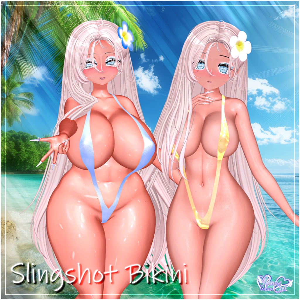 「伊邪那美2.0向け」Slingshot Bikini スリングショットビキニ Modular Avatar Unitypackage