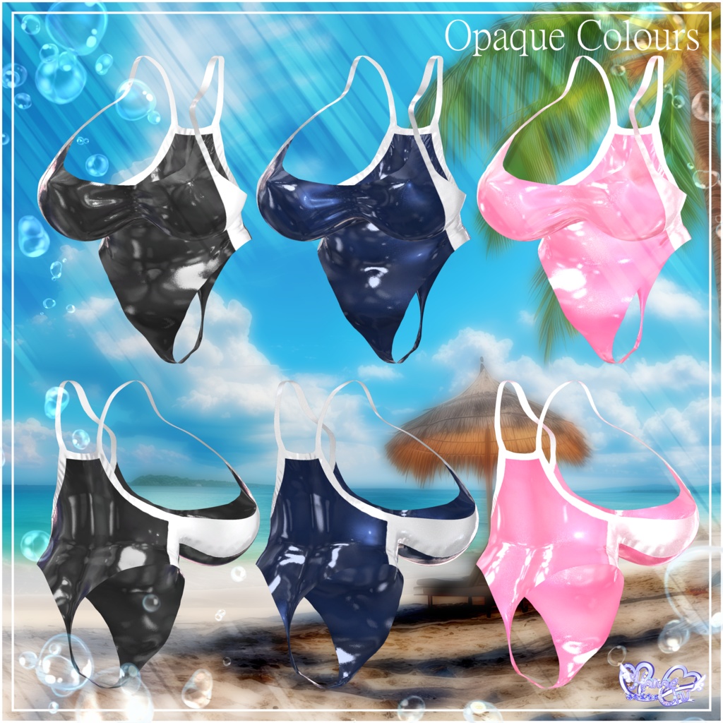 「伊邪那美2.0向け」CRITICAL BURST Swimsuit クリティカルバースト 水着 Modular Avatar Unitypackage