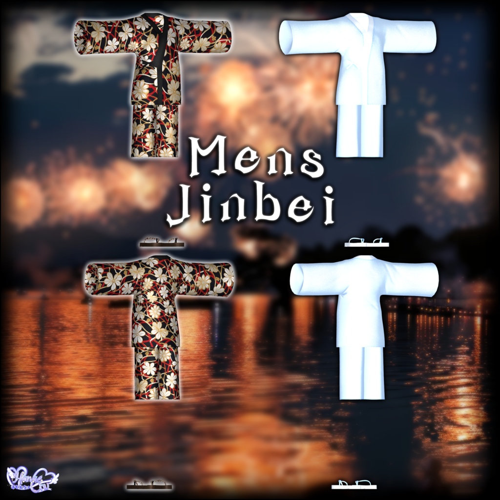 2025 SUMMER Mens Jinbei Set メンズの甚平衣装セット