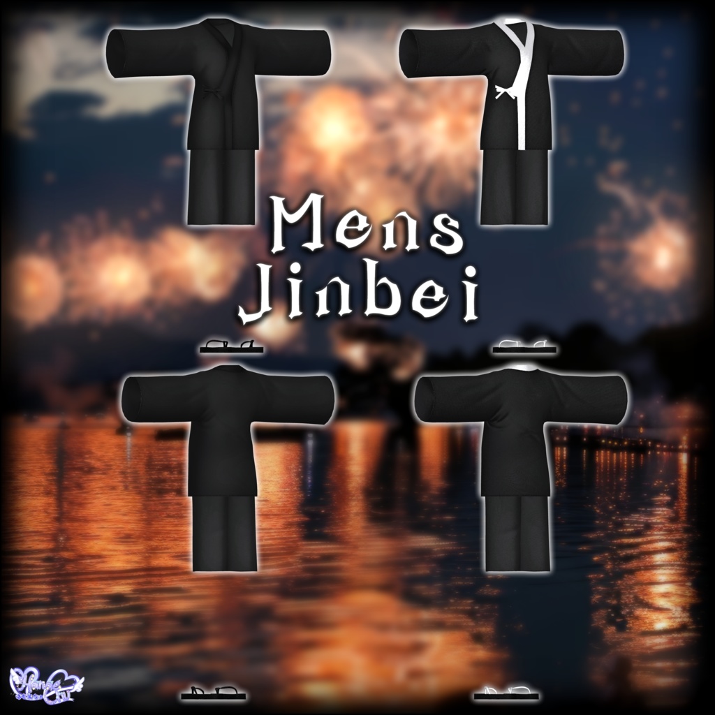 2025 SUMMER Mens Jinbei Set メンズの甚平衣装セット