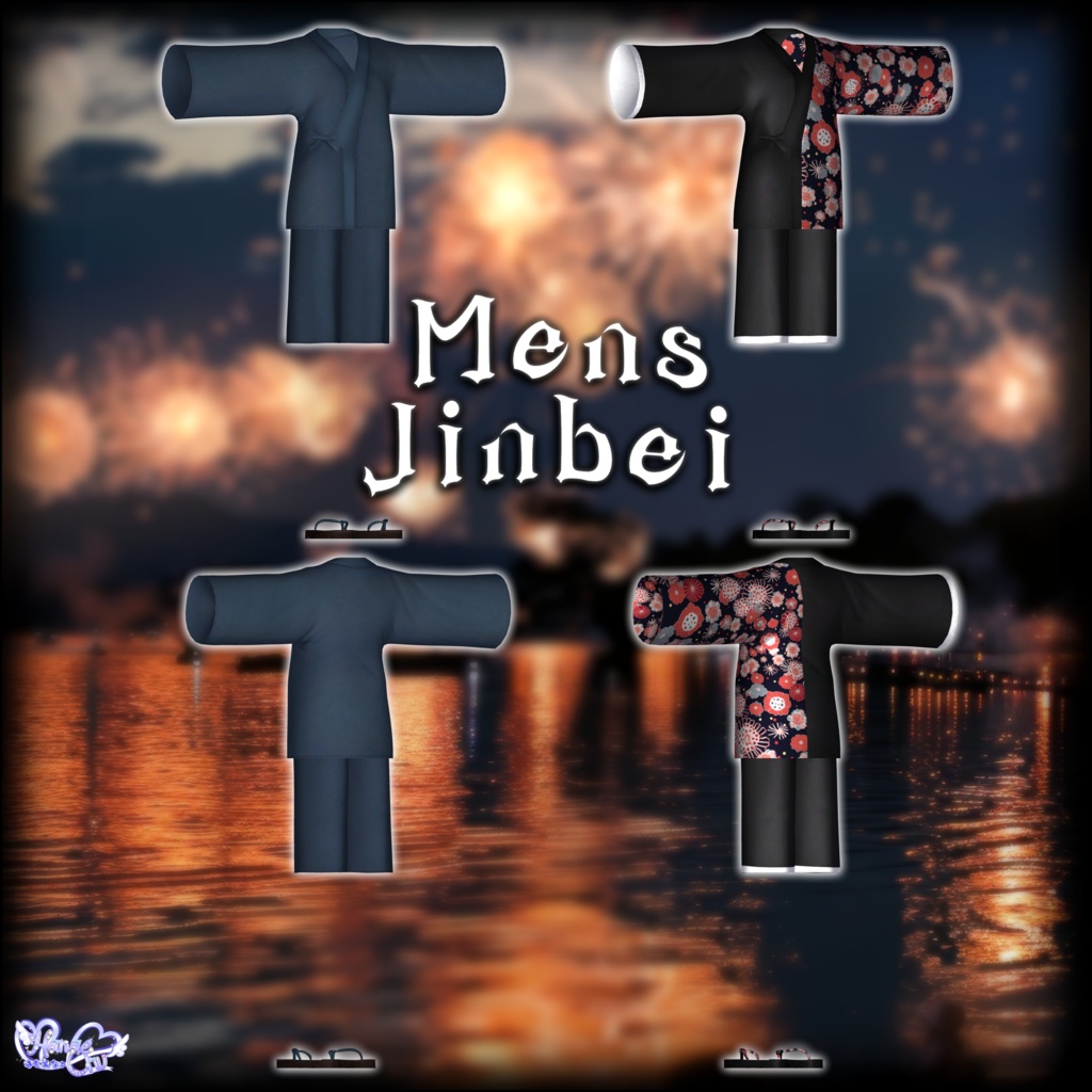 2025 SUMMER Mens Jinbei Set メンズの甚平衣装セット