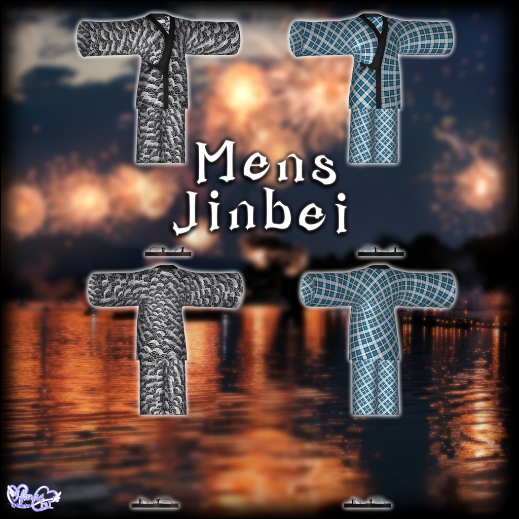 2025 SUMMER Mens Jinbei Set メンズの甚平衣装セット